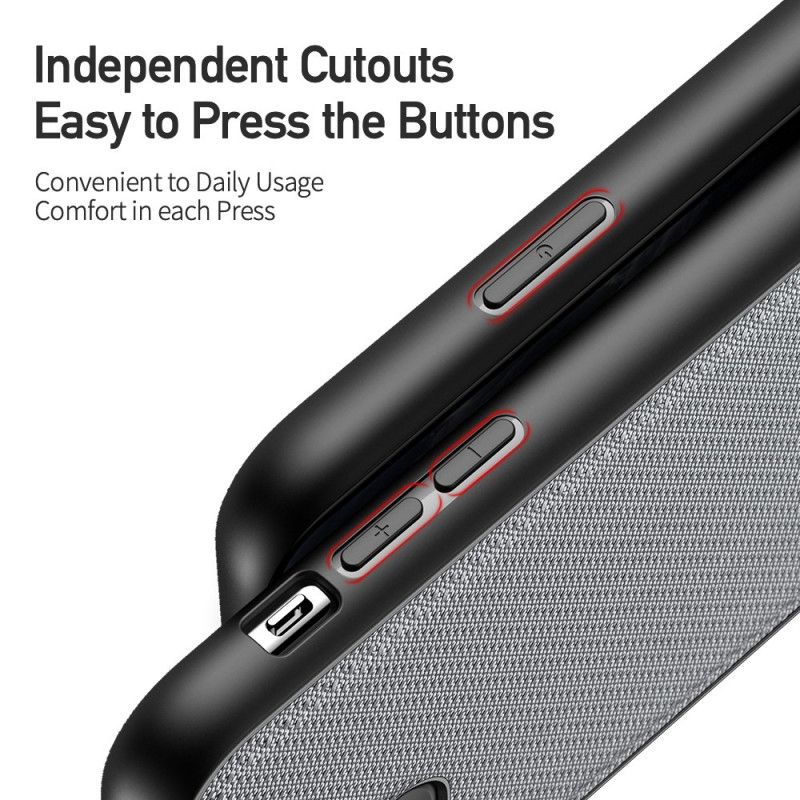 Skal iPhone 11 Pro Max Svart Dux Ducis Fino-Serien