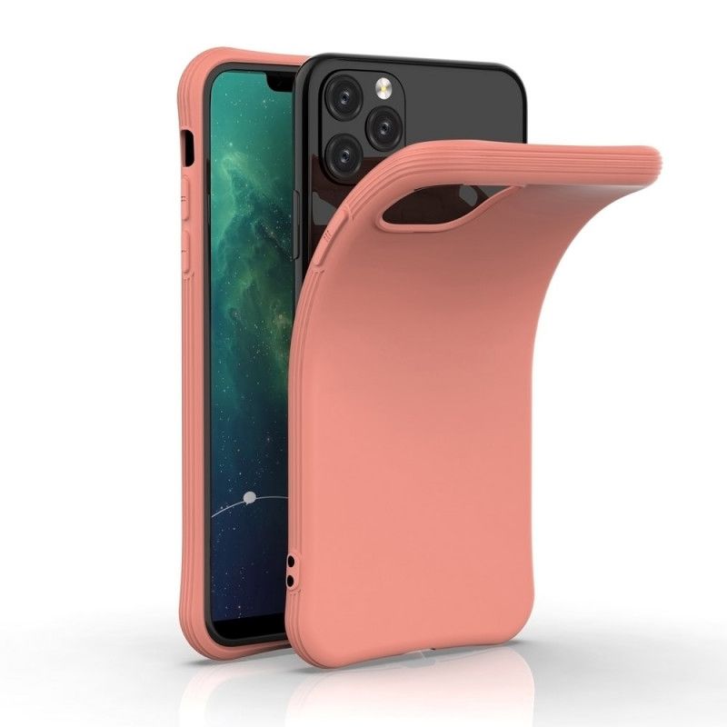 Skal iPhone 11 Pro Max Svart Flexibel Mattsilikon