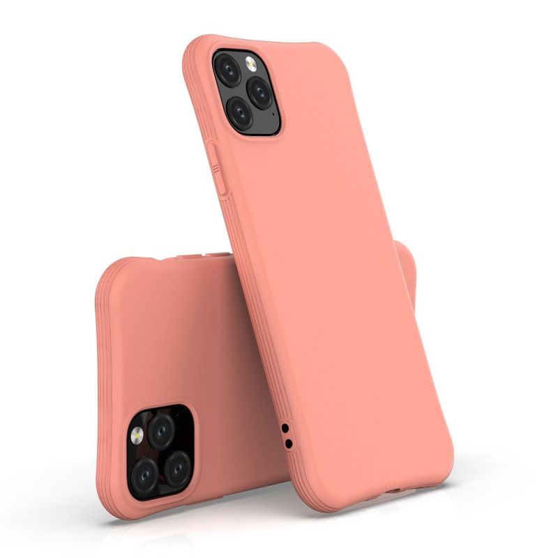 Skal iPhone 11 Pro Max Svart Flexibel Mattsilikon