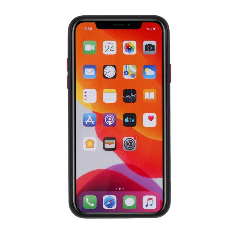 Skal iPhone 11 Pro Max Svart Kontrasterande Färger