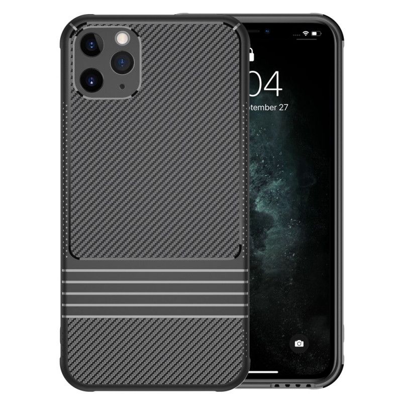 Skal iPhone 11 Pro Max Svart Leeu Kolfiber