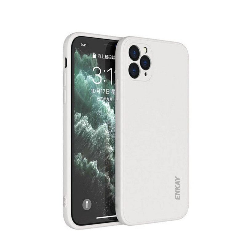 Skal iPhone 11 Pro Max Svart Mobilskal Enkay Flytande Silikon