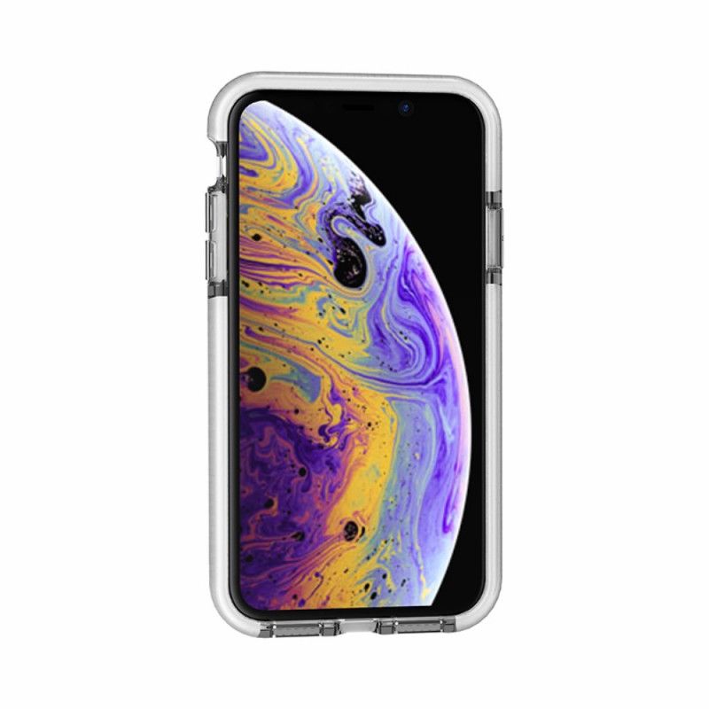 Skal iPhone 11 Pro Max Svart Transparent Diamantstruktur