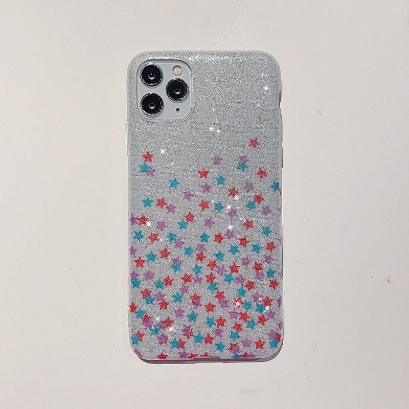 Skal iPhone 11 Pro Max Vit Stjärnglitter