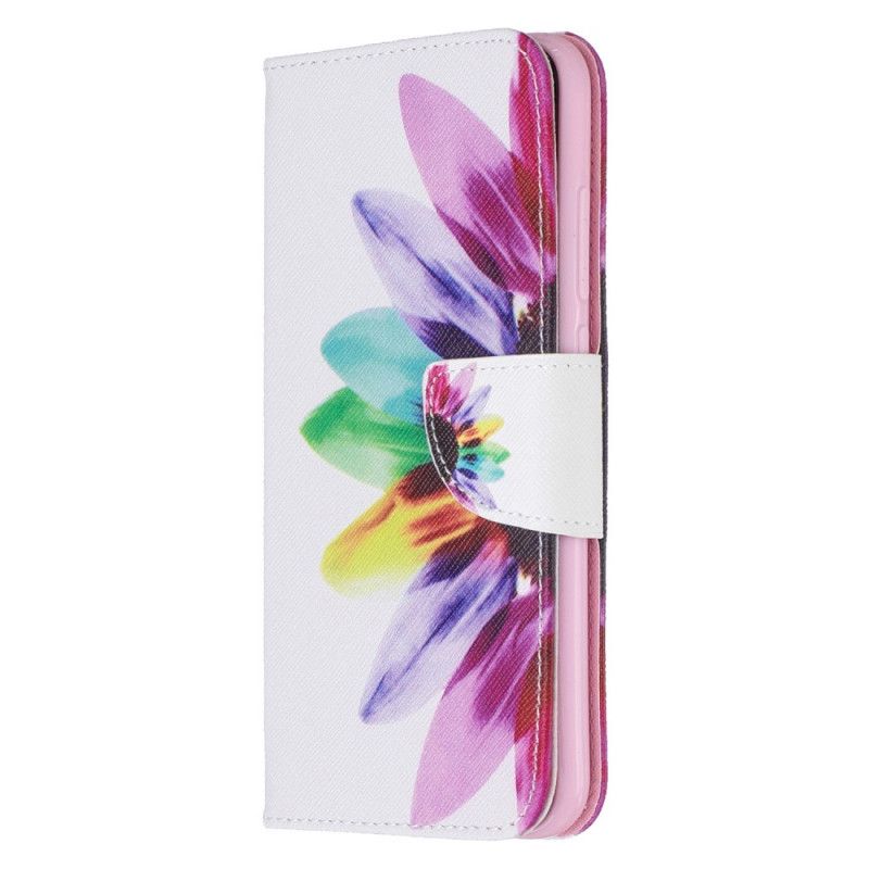 Fodral för Xiaomi Redmi Note 8 Akvarellblomma