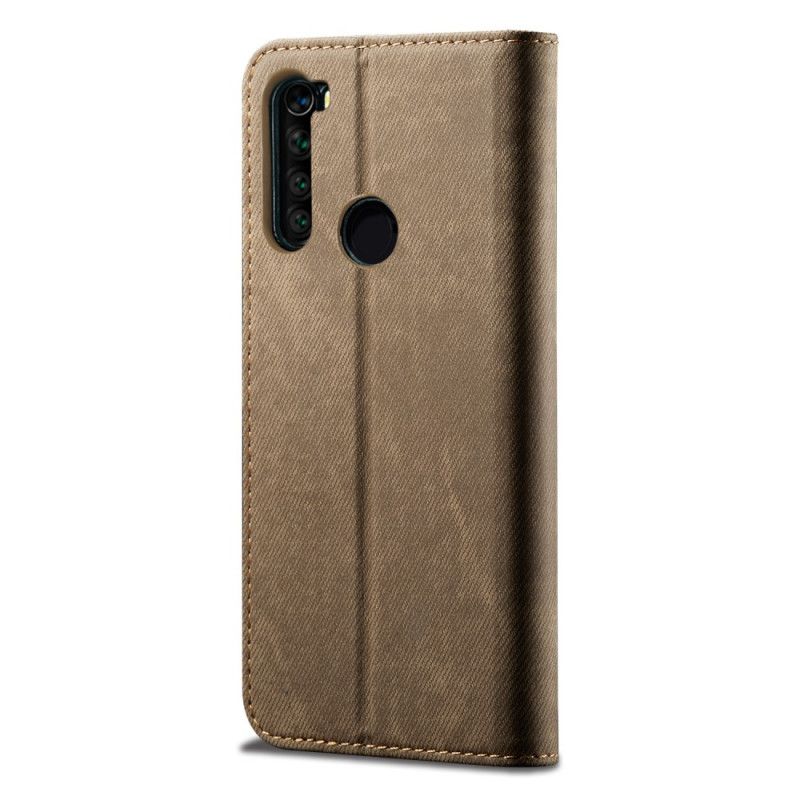 Folio-fodral Xiaomi Redmi Note 8 Kaffe Jeanstyg