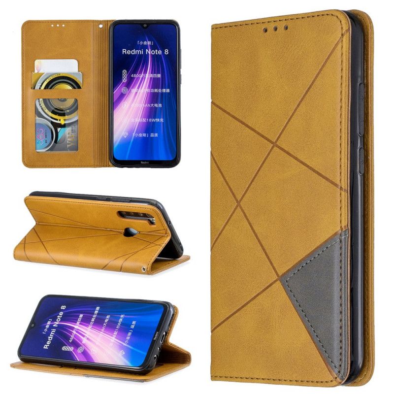 Folio-fodral Xiaomi Redmi Note 8 Svart Artiststil