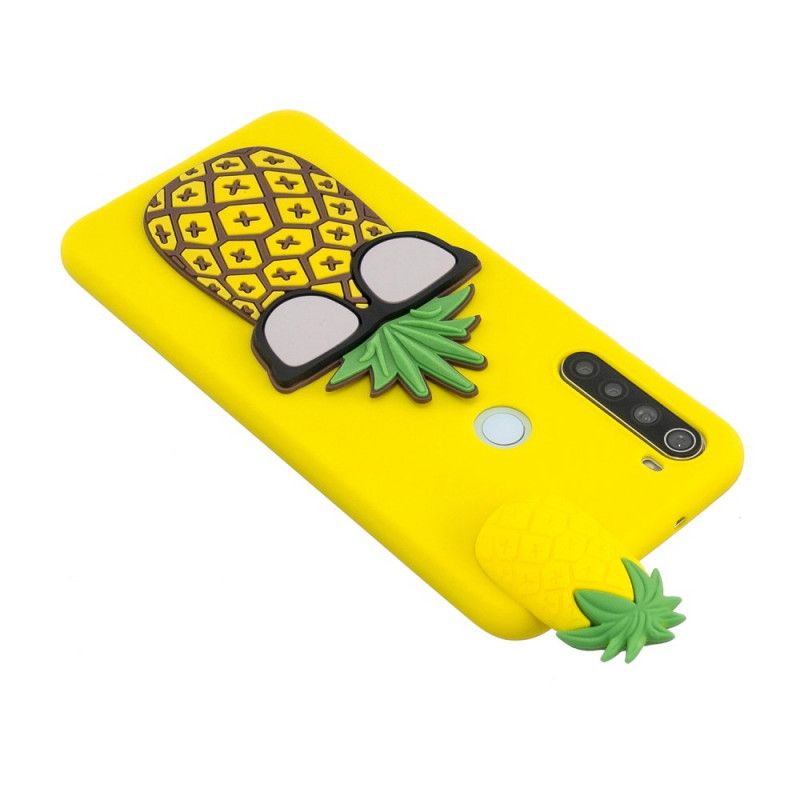 Skal för Xiaomi Redmi Note 8 3D Cool Ananas