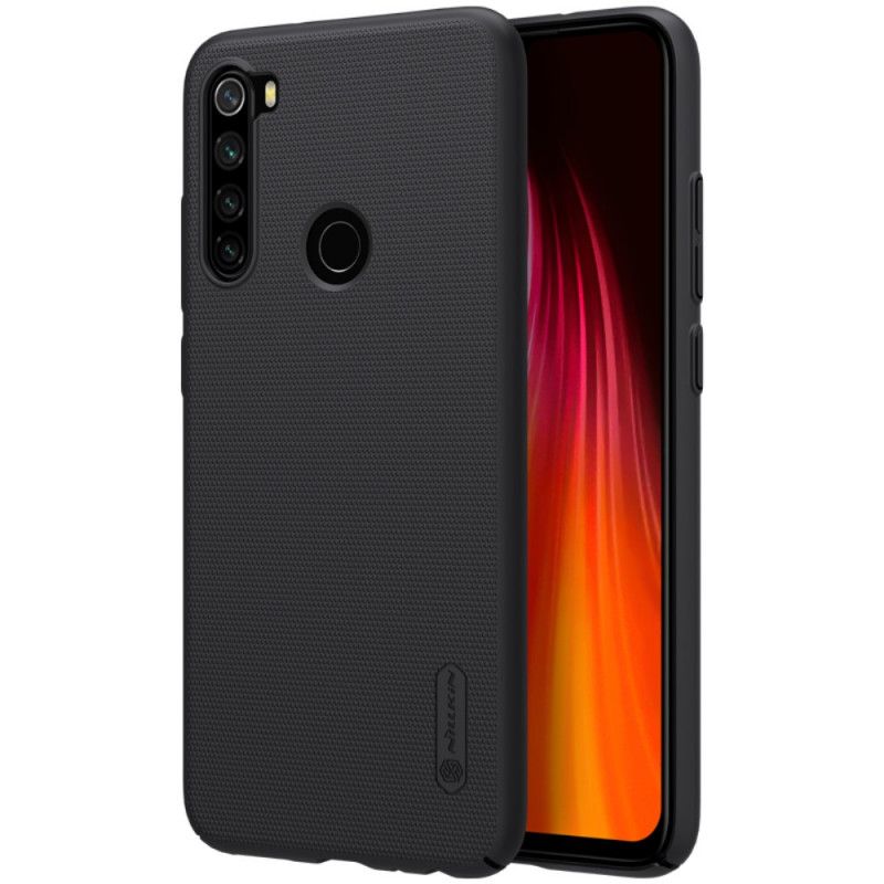 Skal för Xiaomi Redmi Note 8 Svart Stel Frostad Nillkin