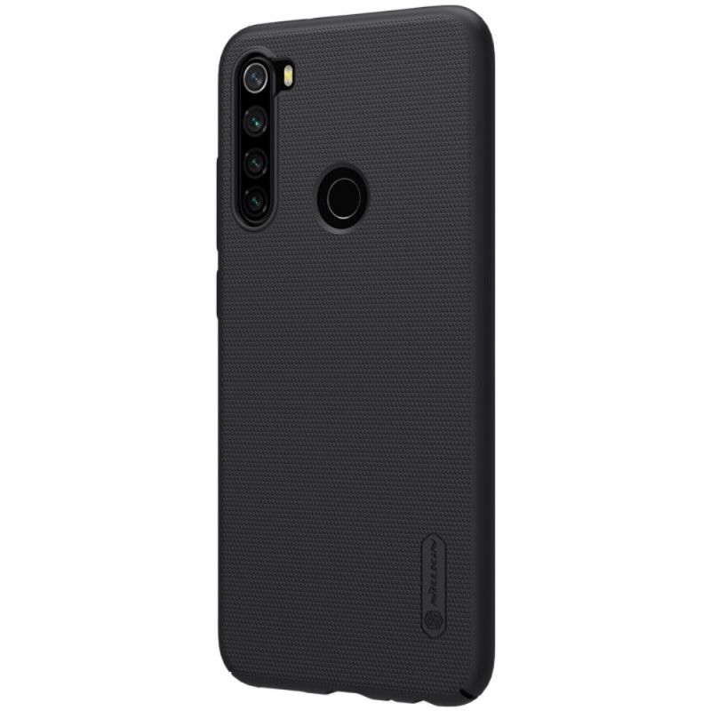 Skal för Xiaomi Redmi Note 8 Svart Stel Frostad Nillkin