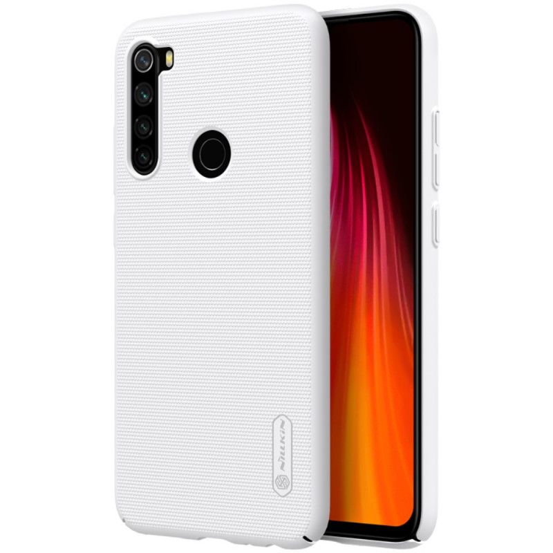 Skal för Xiaomi Redmi Note 8 Svart Stel Frostad Nillkin