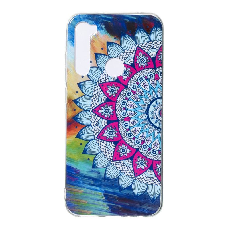 Skal Xiaomi Redmi Note 8 Fluorescerande Mandala