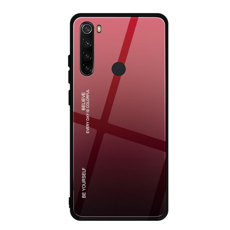 Skal Xiaomi Redmi Note 8 Röd Galvaniserad Färg