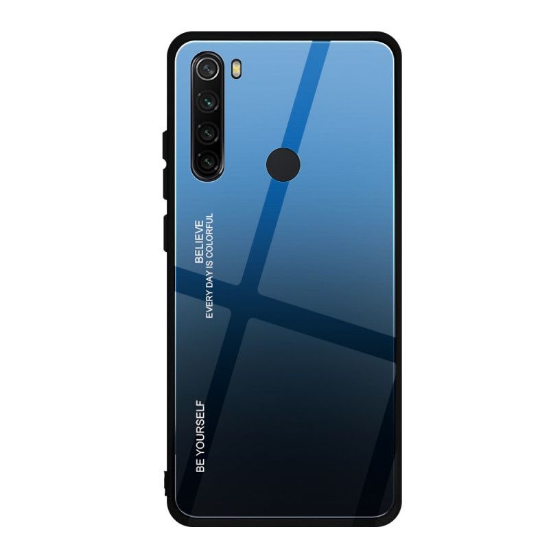 Skal Xiaomi Redmi Note 8 Röd Galvaniserad Färg