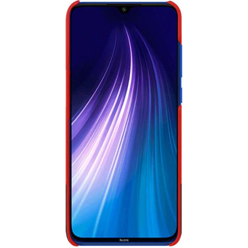 Skal Xiaomi Redmi Note 8 Röd Imak Ruiyi-Serien Lädereffekt