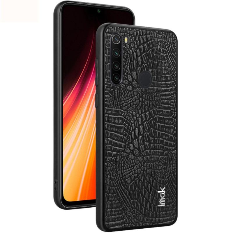 Skal Xiaomi Redmi Note 8 Svart Imak Croco-Serien