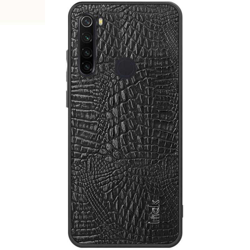 Skal Xiaomi Redmi Note 8 Svart Imak Croco-Serien