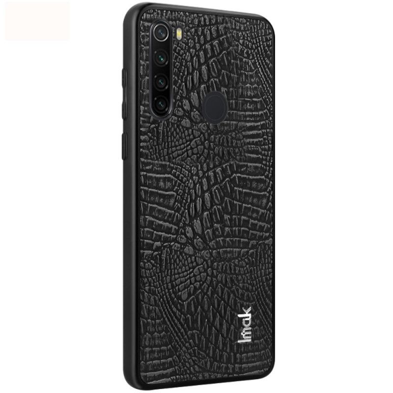 Skal Xiaomi Redmi Note 8 Svart Imak Croco-Serien