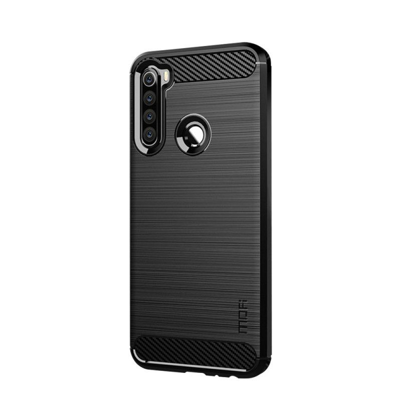 Skal Xiaomi Redmi Note 8 Svart Mofi Borstat Kolfiber