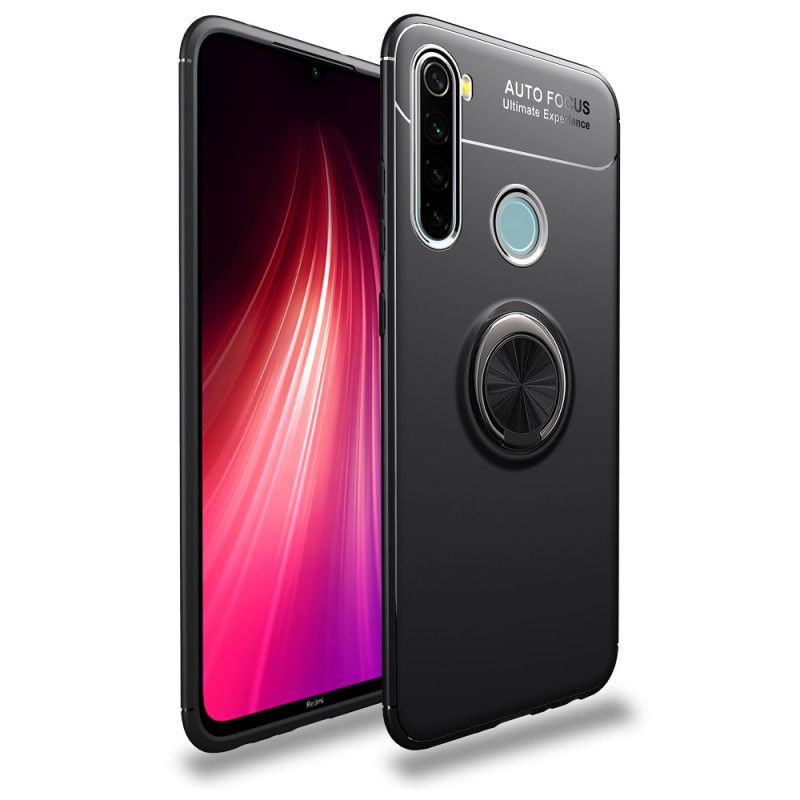 Skal Xiaomi Redmi Note 8 Svart Roterande Ring