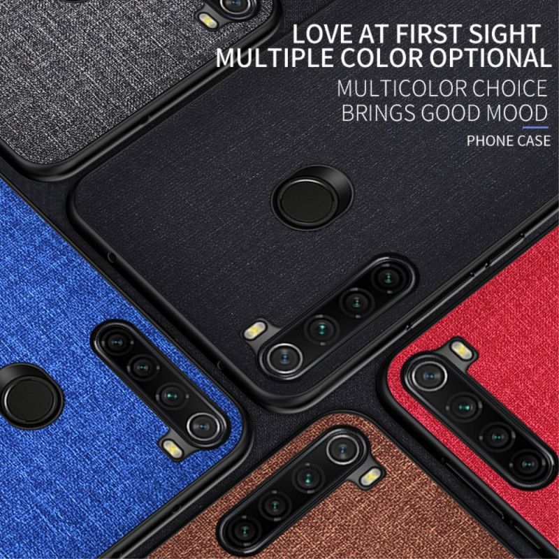 Skal Xiaomi Redmi Note 8 Svart Tygstruktur