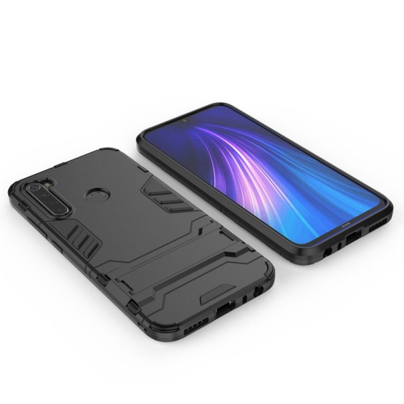 Skal Xiaomi Redmi Note 8 Svart Ultrabeständig Tunga