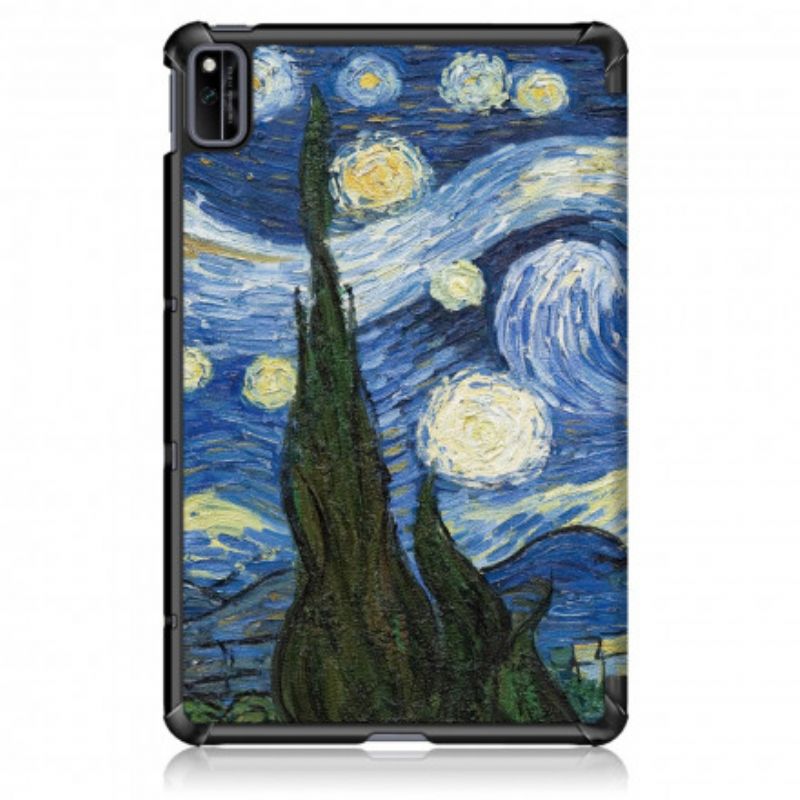 Förstärkt Smart Fodral Huawei Matepad New The Starry Night