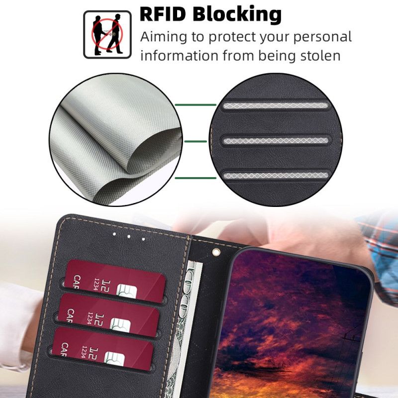 Läderfodral Huawei Nova 11 Pro Telefonfodral Rfid-blockering I Konstläder