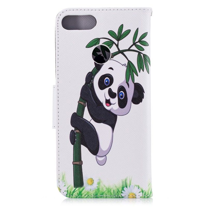 Fodral för Huawei P Smart Panda På Bambu