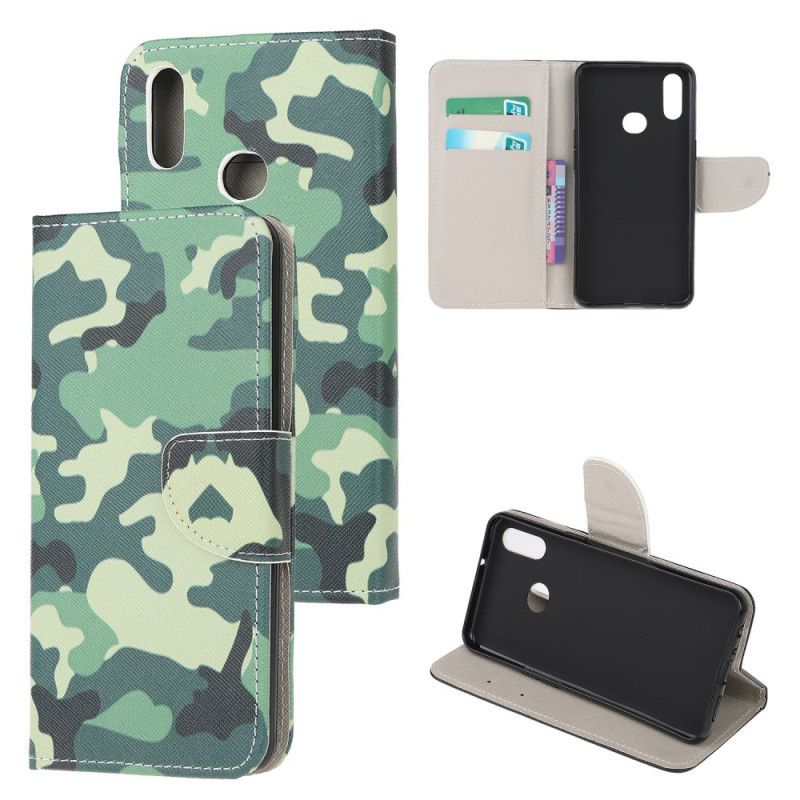 Fodral Samsung Galaxy A10s Militär Kamouflage