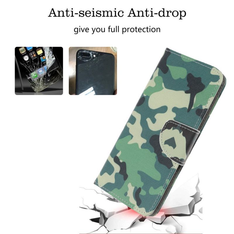 Fodral Samsung Galaxy A10s Militär Kamouflage