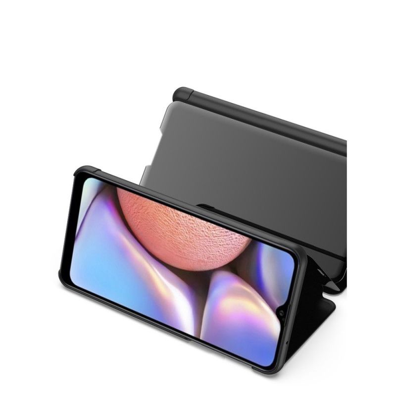 Folio-fodral Samsung Galaxy A10s Svart Spegel