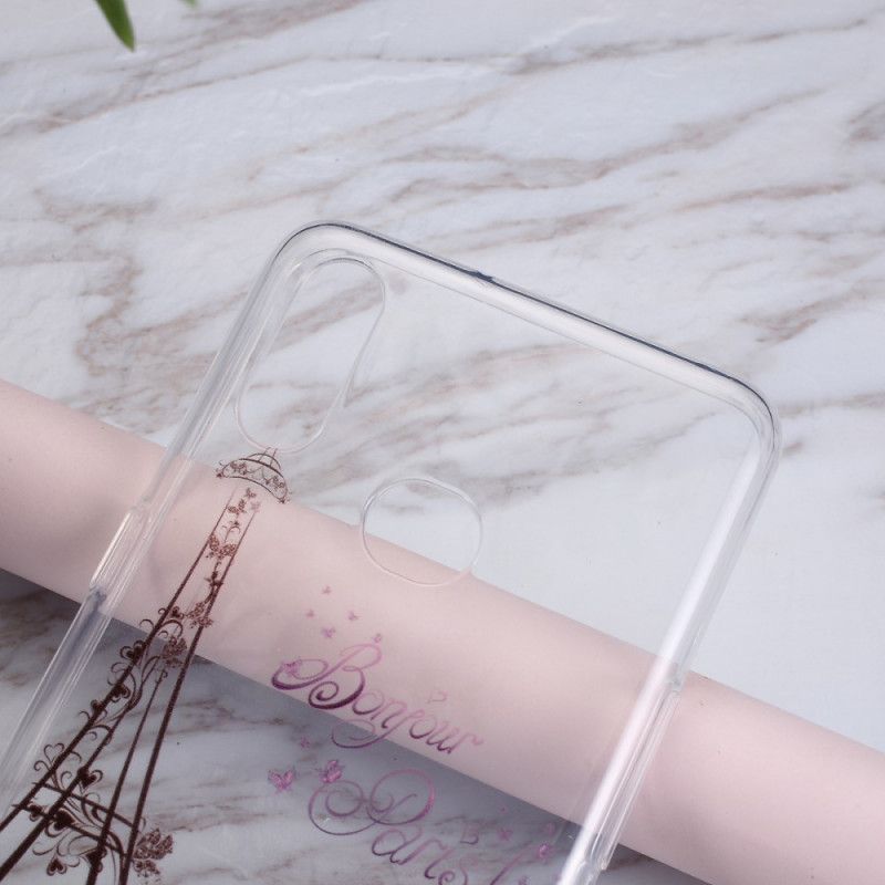 Skal Samsung Galaxy A10s Mobilskal Transparent Hej Paris