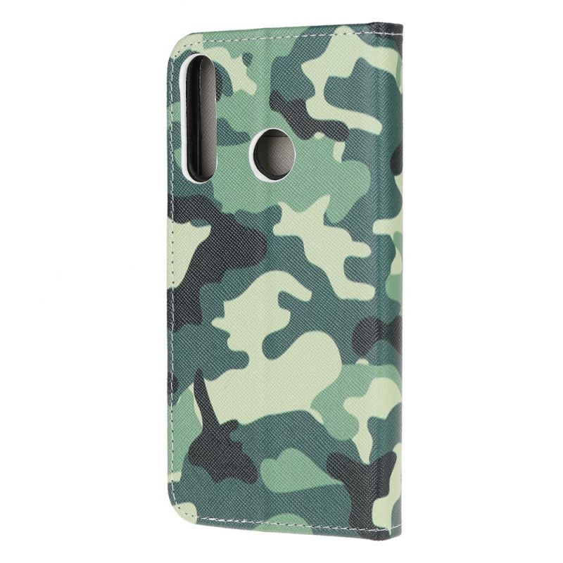 Fodral för Huawei P40 Lite E / Y7p Militär Kamouflage