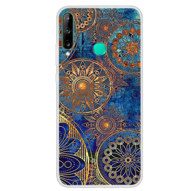 Skal för Huawei P40 Lite E / Y7p Röd Mandala Trend