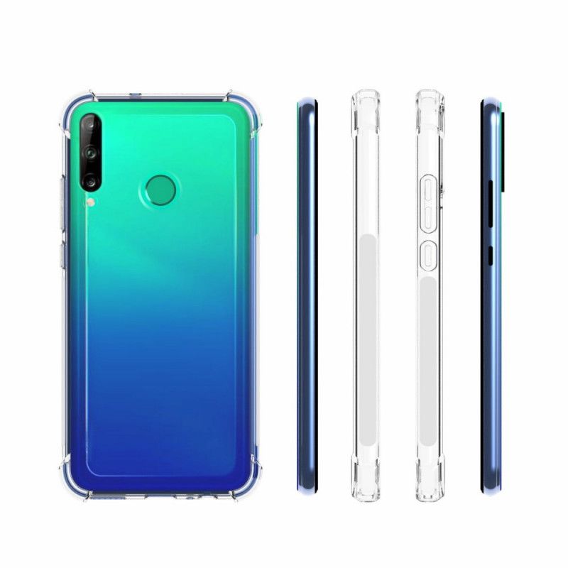 Skal Huawei P40 Lite E / Y7p Genomskinliga Förstärkta Hörn