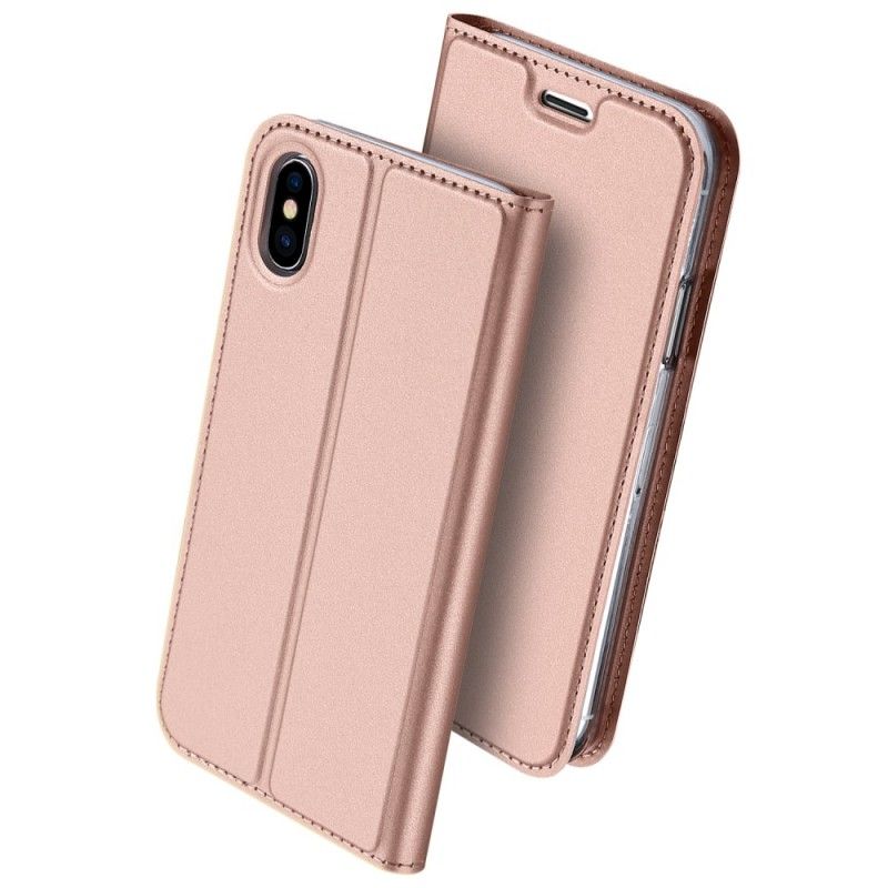 Folio-fodral iPhone X Svart Harmonisk