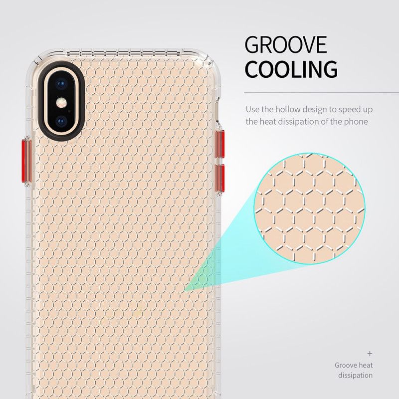 Skal iPhone X Svart Design Bikakestil