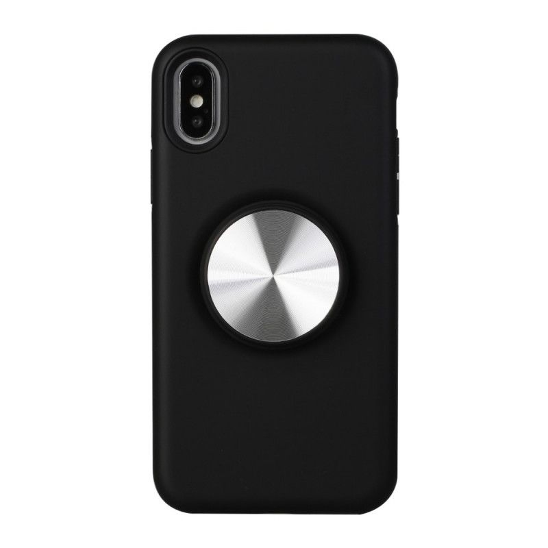 Skal iPhone X Svart Mobilskal Magnetiskt Borttagbart Medium