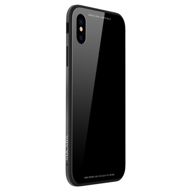 Skal iPhone X Svart Sulada Glans