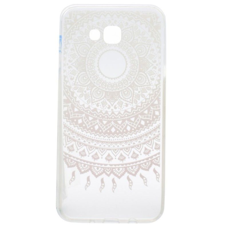 Skal för Samsung Galaxy A5 2017 Rosa Transparent Färgglad Mandala