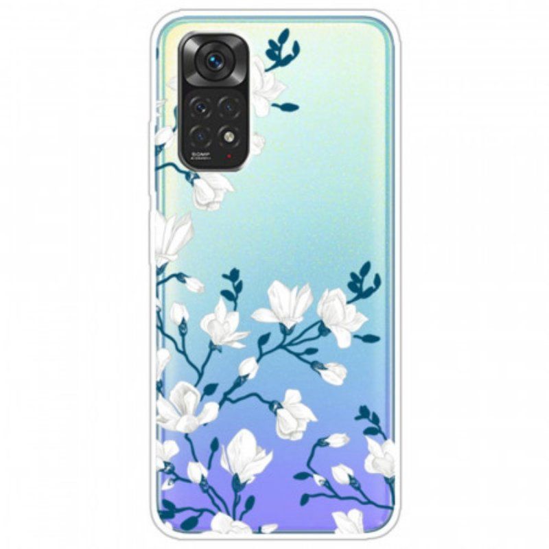 Skal Xiaomi Redmi Note 11 / 11S Vita Blommor