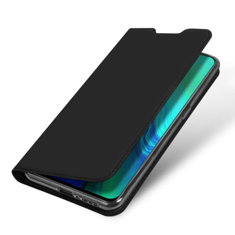 Folio-fodral Oppo Reno 10x Zoom Mörkblå Mobilskal Pro Dux Ducis Hud