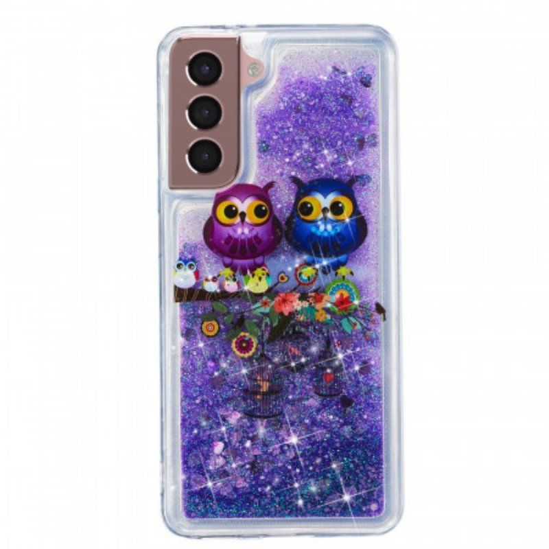 Skal Samsung Galaxy S22 Plus 5G Glitterugglor