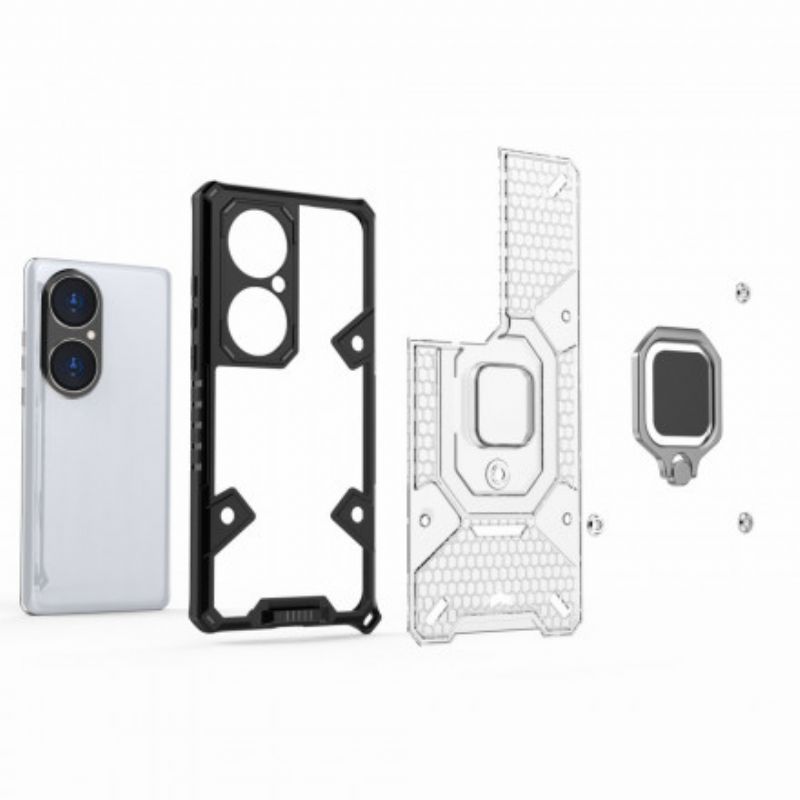 Skal För Huawei P50 Pro Heavy Duty Hybrid Honeycomb Style