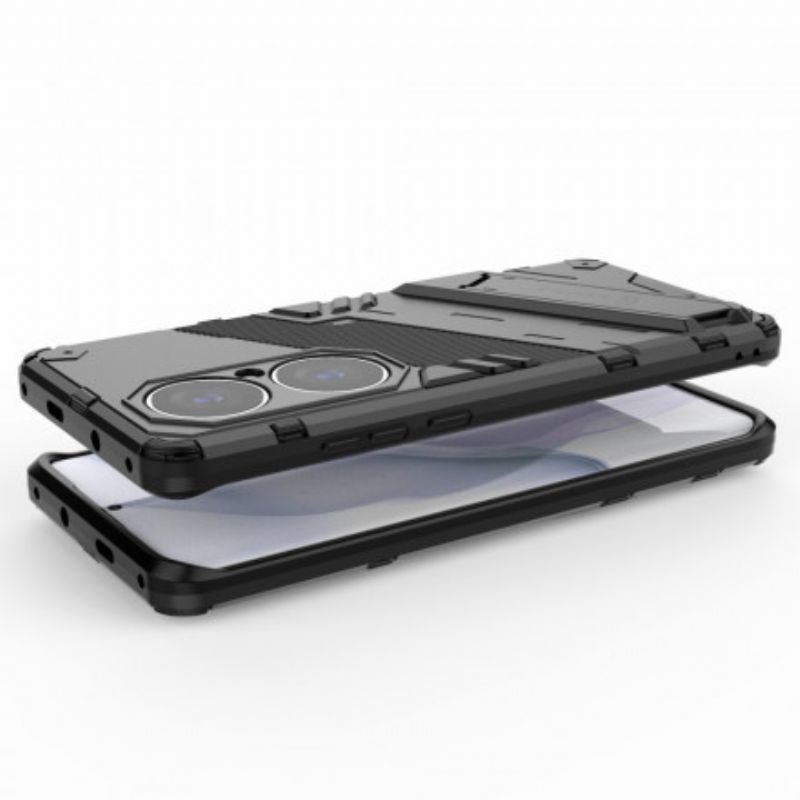 Skal Huawei P50 Pro Telefonfodral Avtagbart Stöd Två Handsfree-positioner