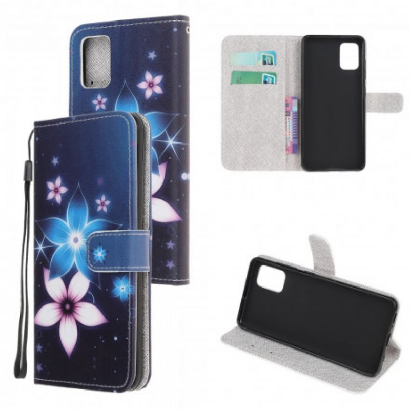 Fodral Moto G100 Lunar Strappy Flowers