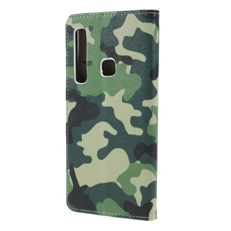 Fodral Samsung Galaxy A9 Militär Kamouflage