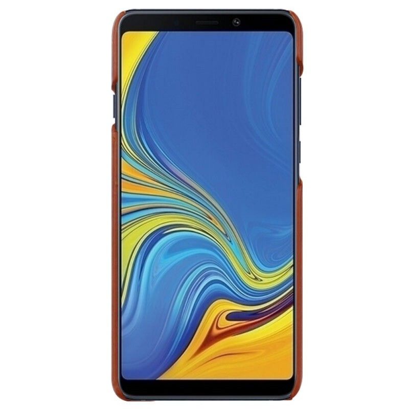 Skal Samsung Galaxy A9 Svart Lädereffekt I Imak Ruiyi-Serien