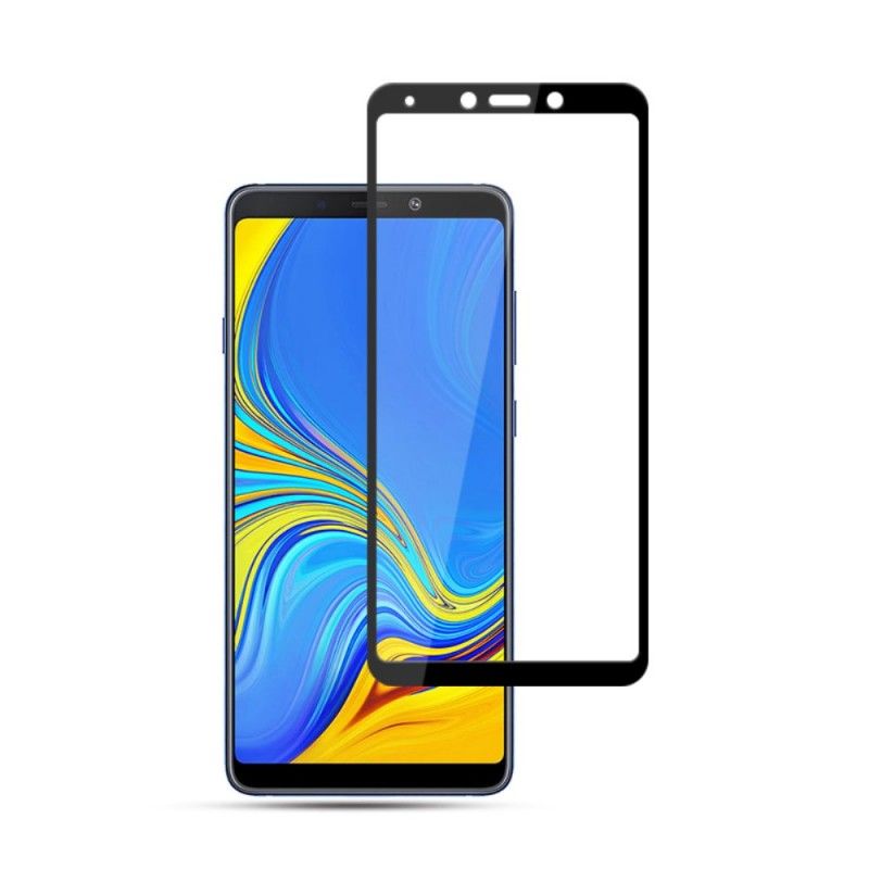 Skydd Av Härdat Glas Samsung Galaxy A9 Svart Mocolo